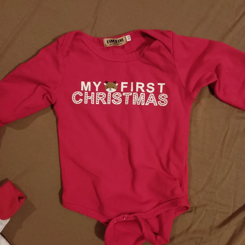 4pc Baby Christmas Sleeper Bundle